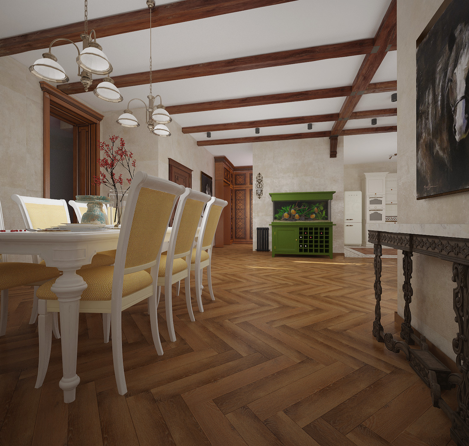 С оттенком колониального стиля