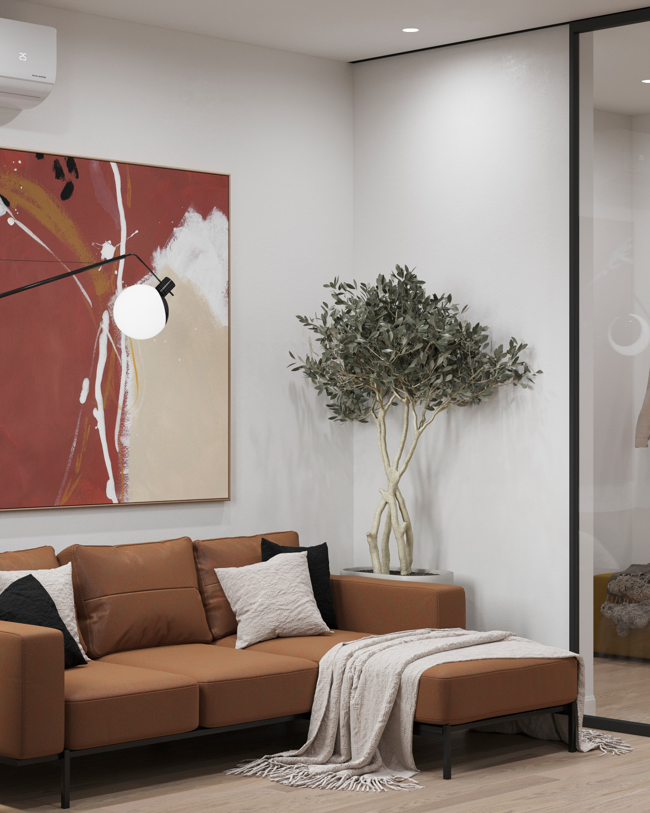 2х комнатная квартира.