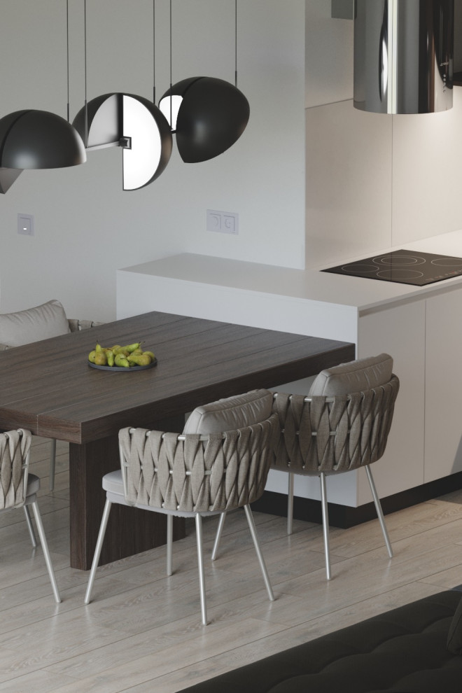 гостиная-кухня