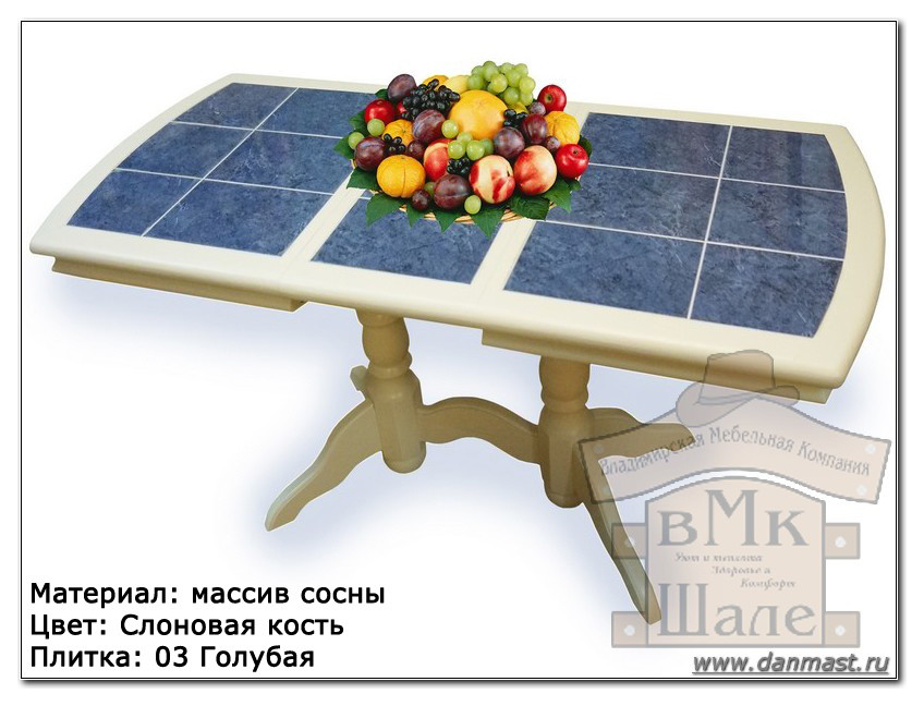 Обеденные столы из массива сосны