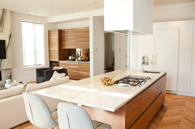 Residence in Kitsilano contemporaneo-cucina