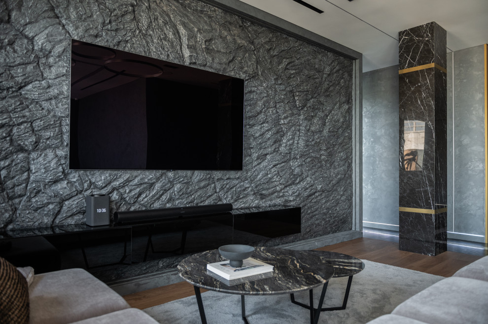 Пентхаус (современный) - гостиная