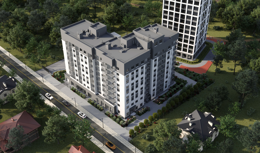 Экстерьер и интерьер пространства ОГНИ ИСЕТИ