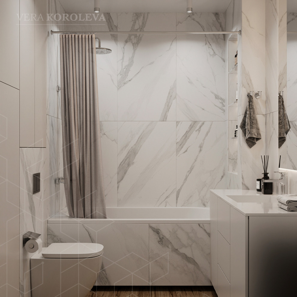 Дизайн-проект однокомнатной квартиры в ЖК "Модум")