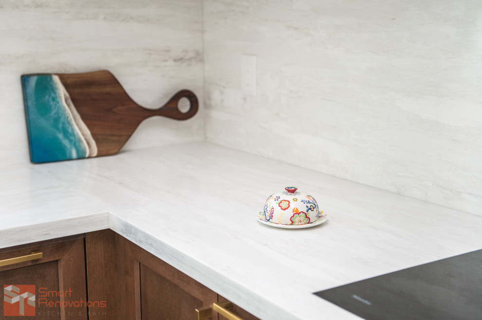 Transitional home design photo in Toronto