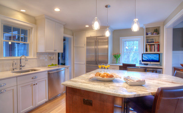 Marblehead Makeover transitional-kitchen