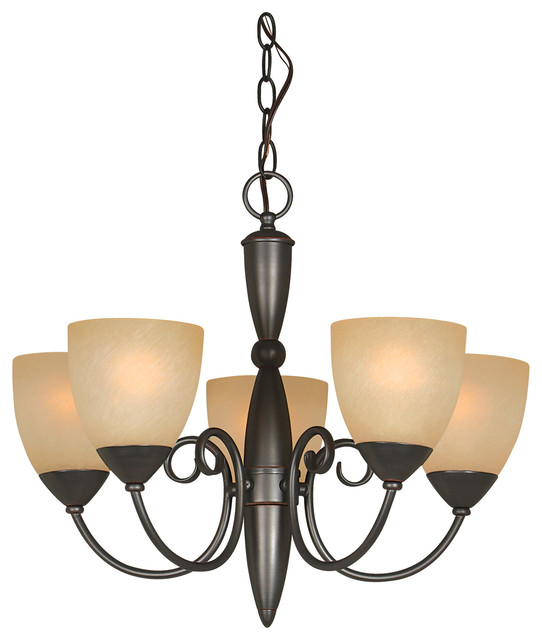 Hardware House Hardware House 5 Light Berkshire Large Chandelier