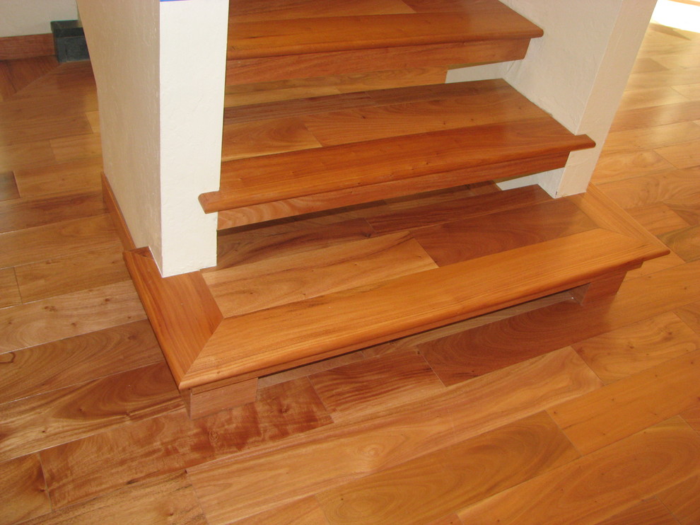 Amendiom Hardwood Floor And Stairs Modern San Francisco By