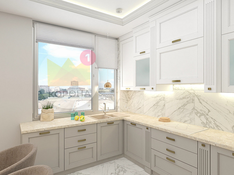 Дизайн-проект квартиры ЖК Солнечный Олимп