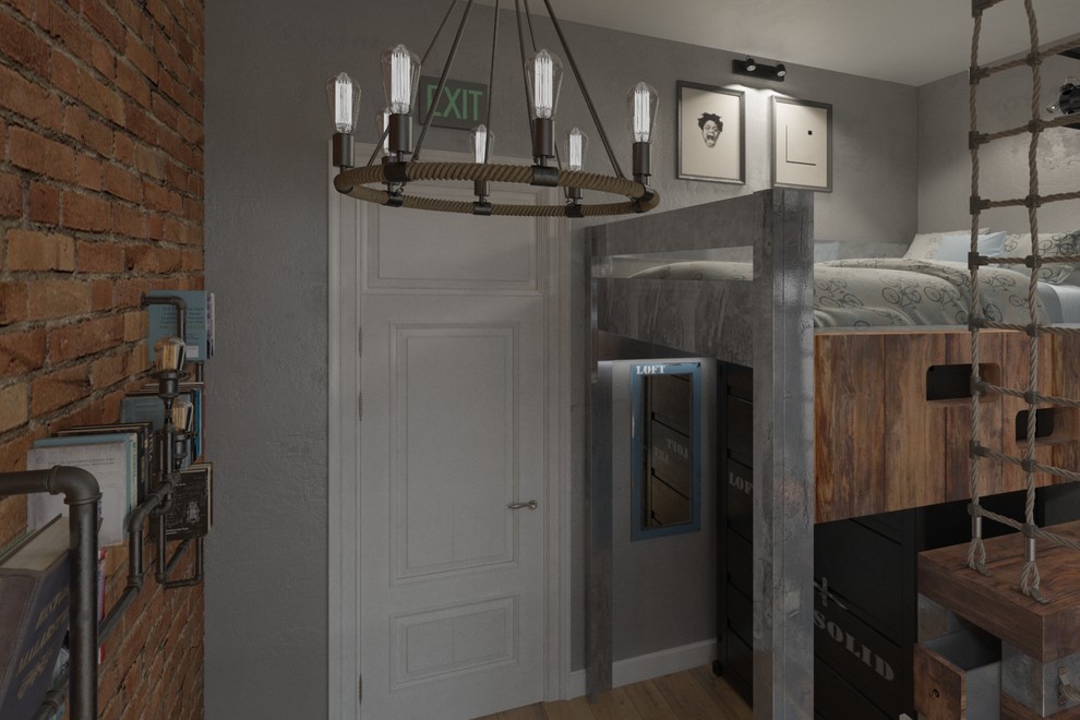 рендеринг комнаты подростка