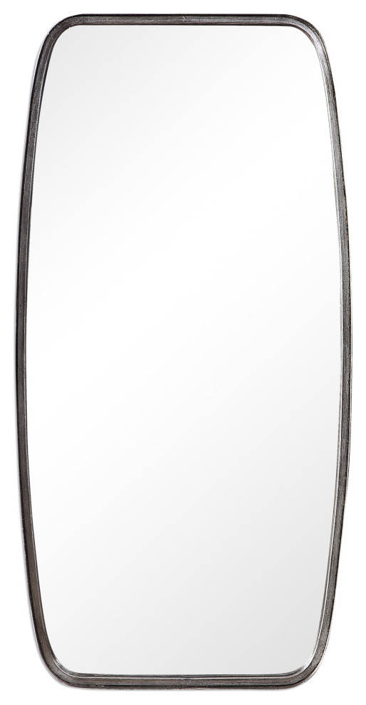 Delacora UMW00436 40" x 20" Rustic Industrial Large Wall Mirror