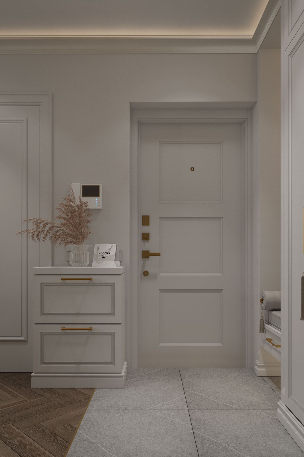 Кухня-гостиная в ЖК Лучи