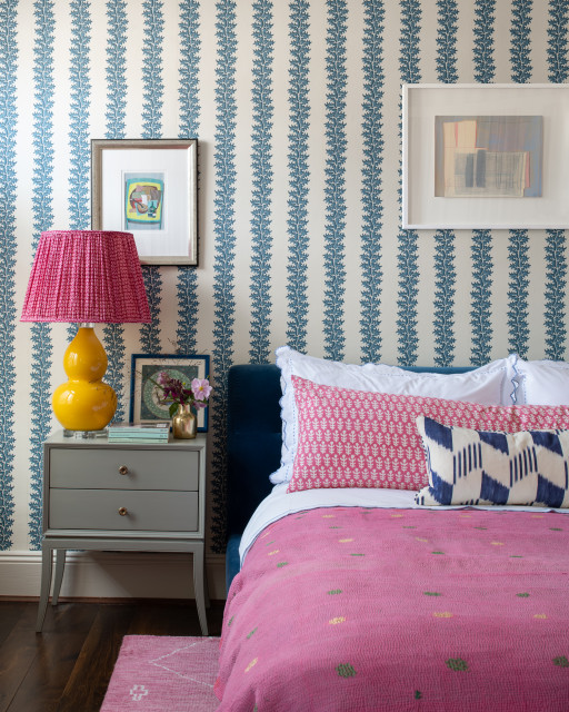 Dukes Path eclectic-bedroom