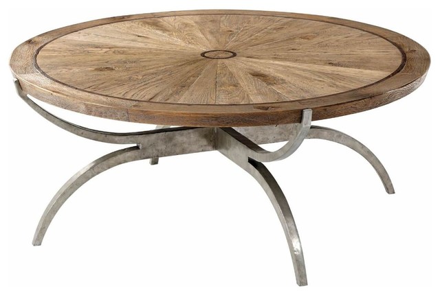 Modern Oak Round Coffee Table Modern Oak Round Coffee Table