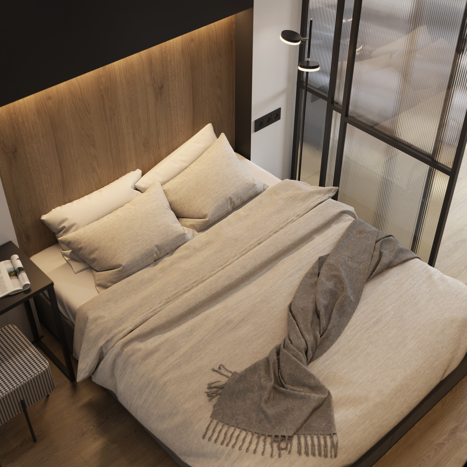 Проект однокомнатной квартиры в ЖК Среда