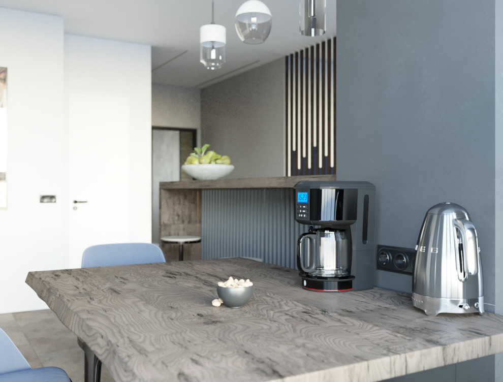 Брутальный синий