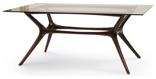 Palecek Copenhagen Dining Table Midcentury Tops And Bases Palecek Copenhagen Dining Table Base Only