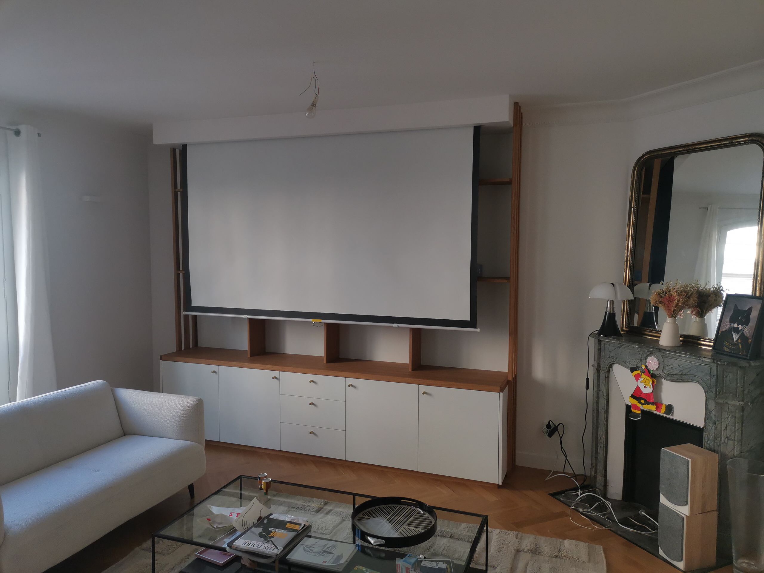 Bibliothèque Home cinema