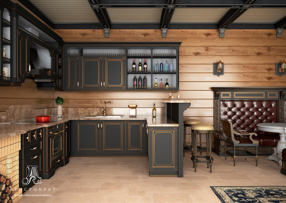 Интерьер летней кухни