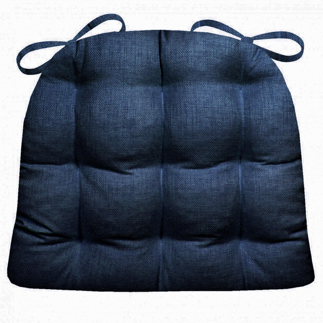 Rave Indigo Blue Indoor Outdoor Chair Cushion Small