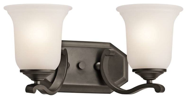 Kichler Lighting 45402OZ Wellington Square Traditional Bathroom Light