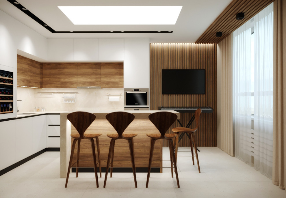 Проект квартиры  для молодой пары  стоматологов