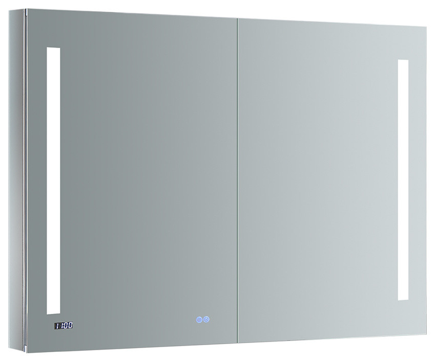 Fresca Tiempo 48" Widex36" Tall Bathroom Medicine With LED