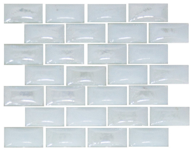 milk glass backsplash