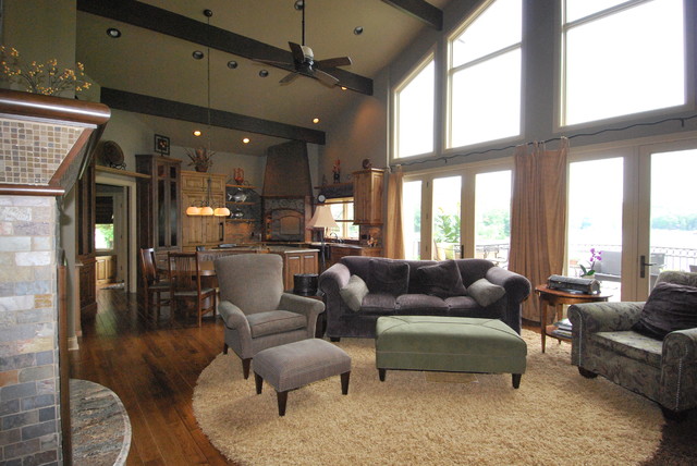 Rustic Treasure montagne-salle-de-sejour
