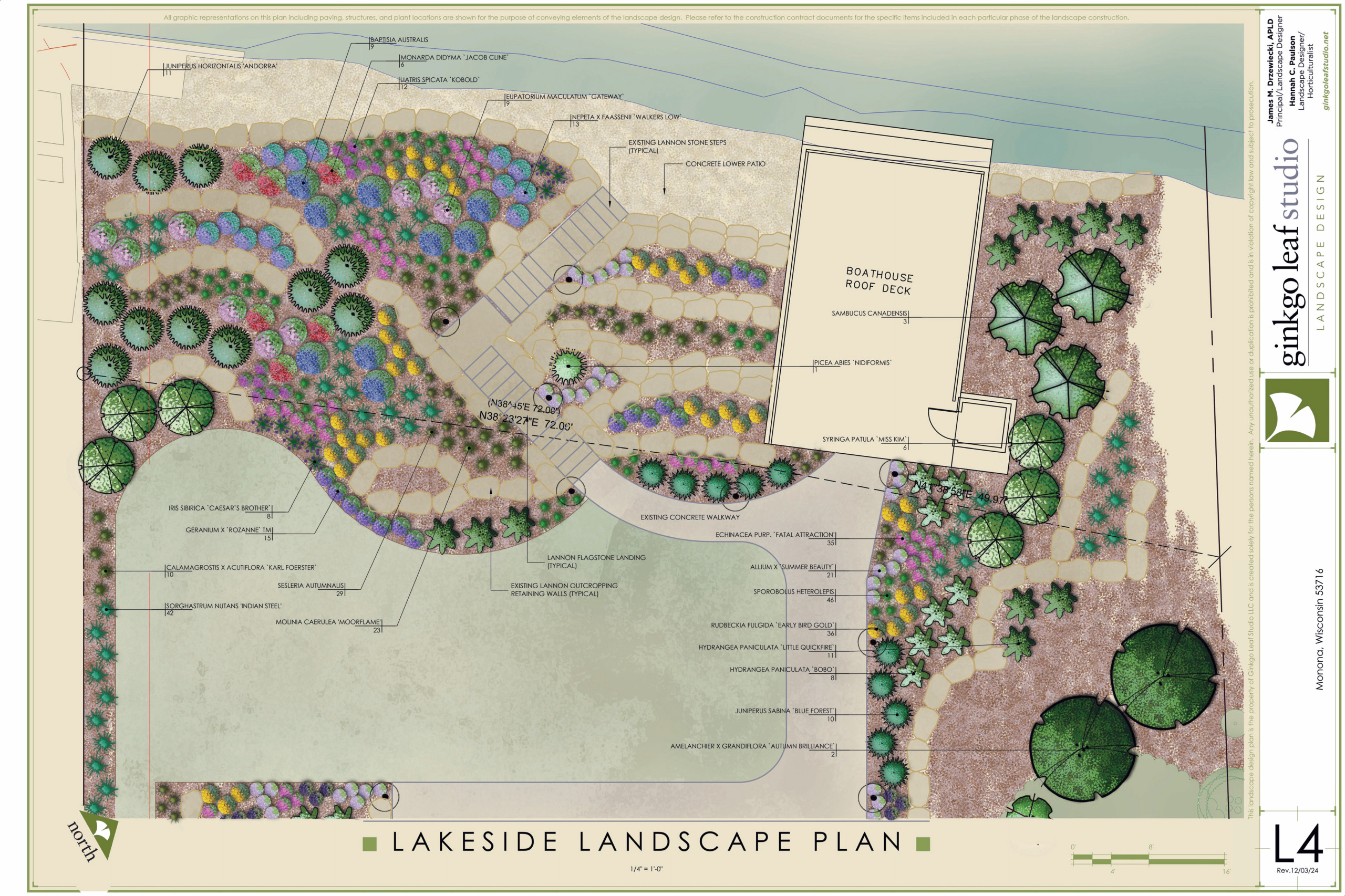 Modern New Landscape - Monona, WI