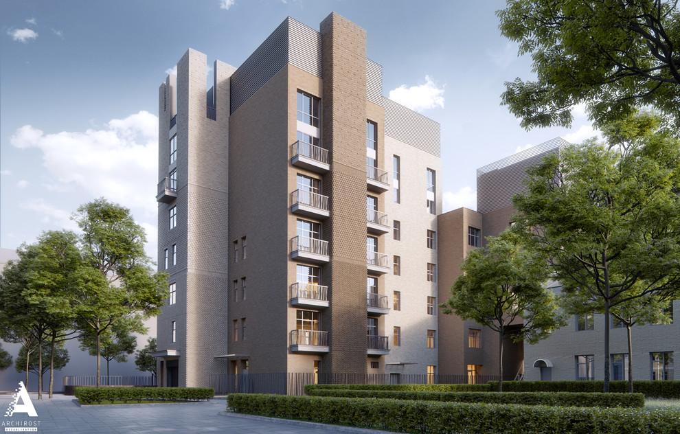 Дом из голландского кирпича Edison House