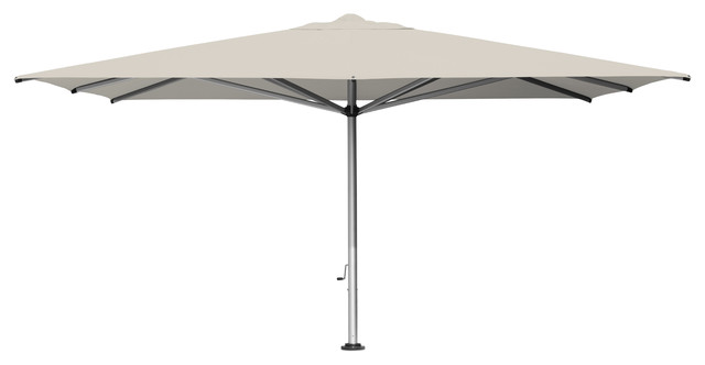 16'4" Square Oyster White Umbrella