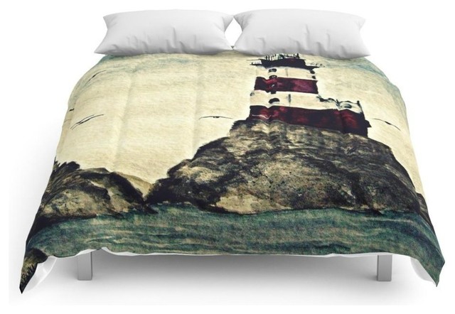 Lighthouse Comforter Beach Style Comforters And Comforter Sets
