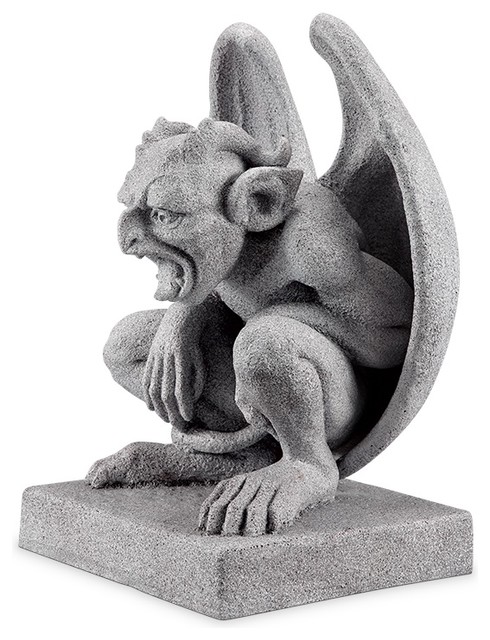 Frightful Gargoyle Garden Sculpture Contemporary Garden