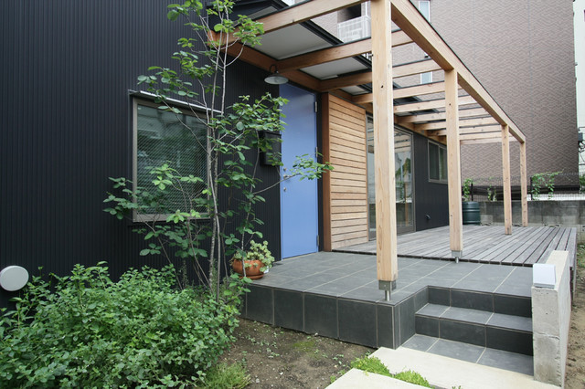 中野の家 contemporain-facade