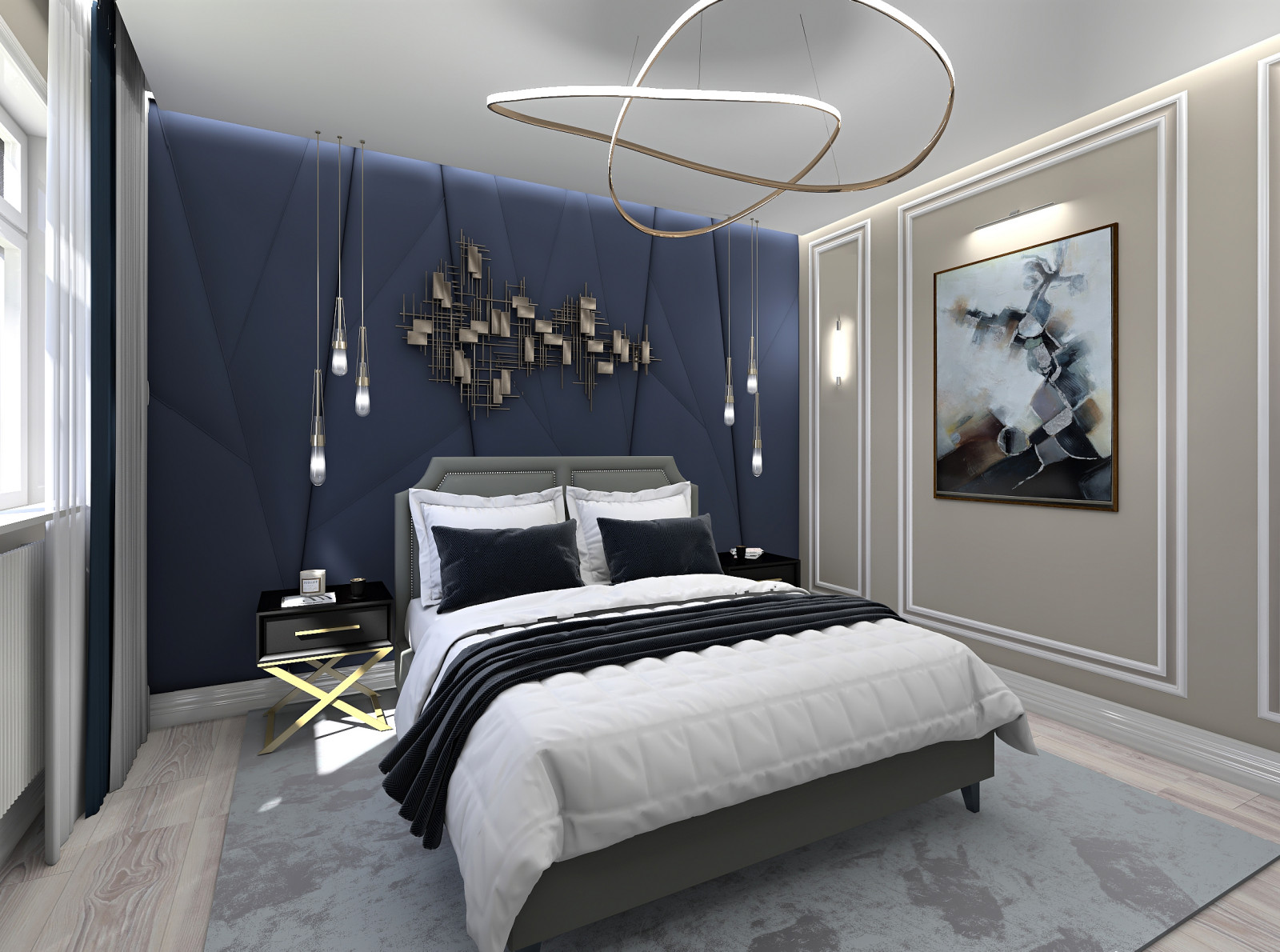 Гостевая спальня (много вариантов)