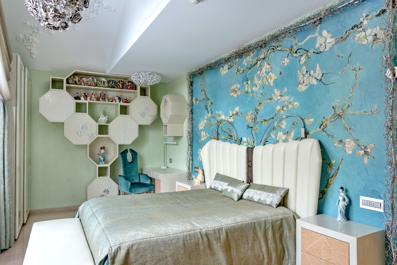 Роскошная спальная комната