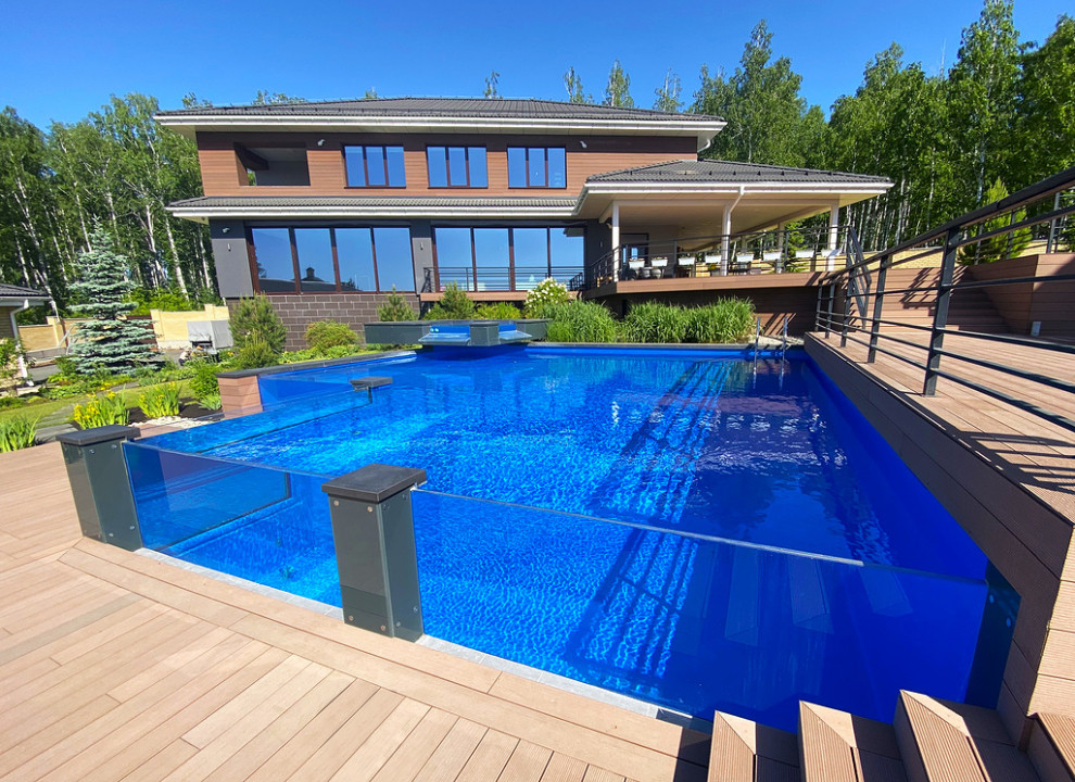 Ограждение бассейна