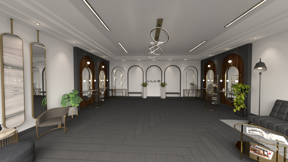 Mannheim Hair Salon CGI - 3 different design