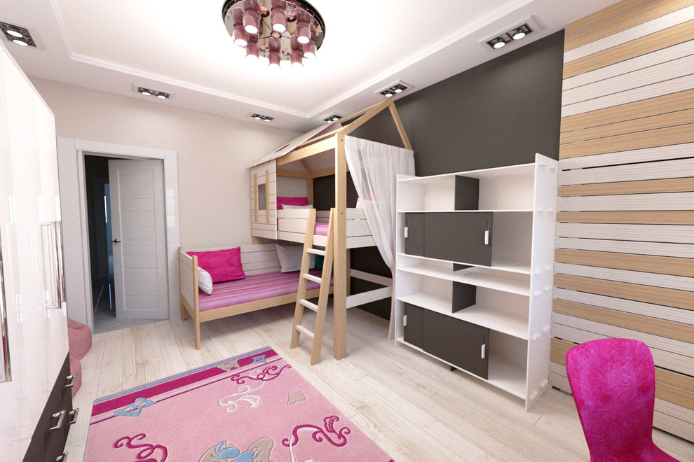 Комната для девочки подростка и детская для 2 девочек