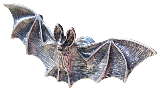 Bat Drawer S In Silver Metal