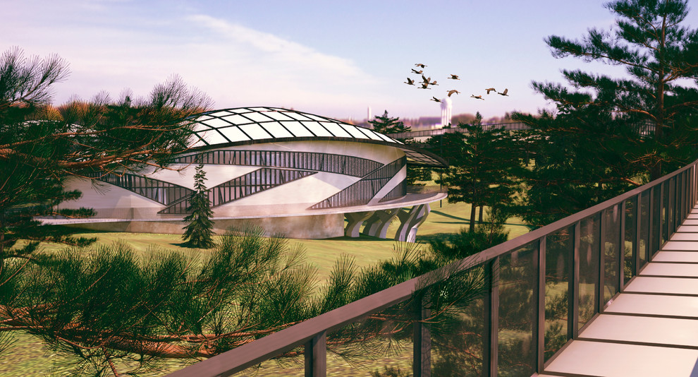 Реконструкция Окского Биосферного Заповедника