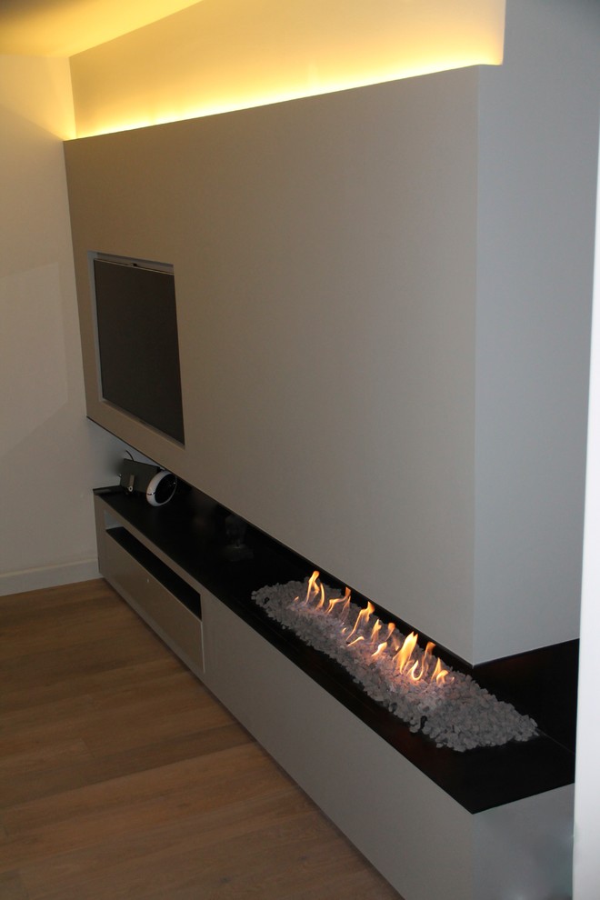 Exemple d'un salon tendance.