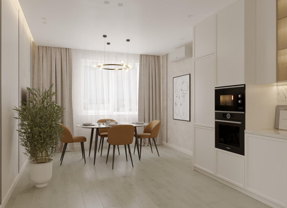 Светлая квартира в ЖК Галактика