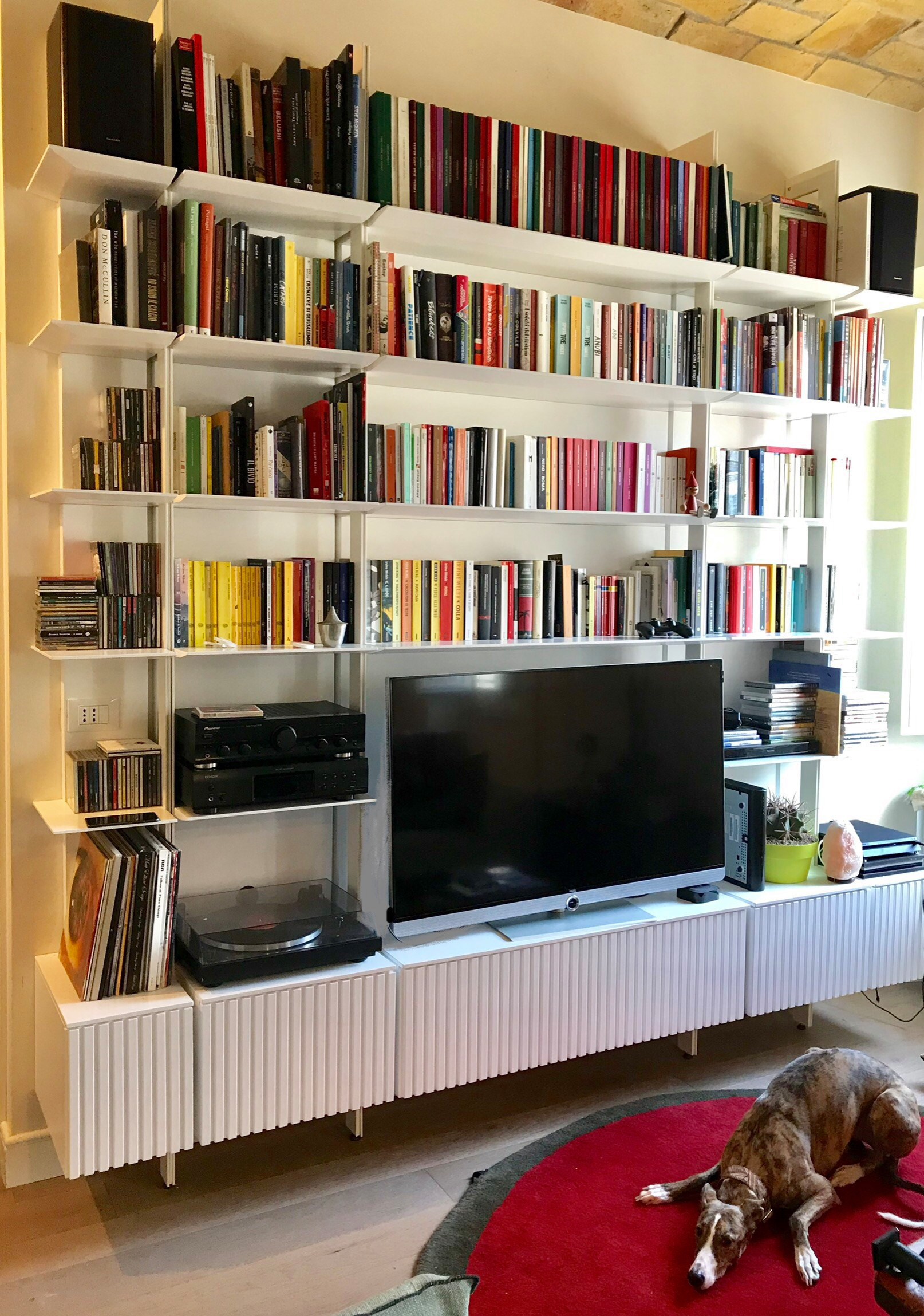 Librerie, pareti attrezzate, scaffali