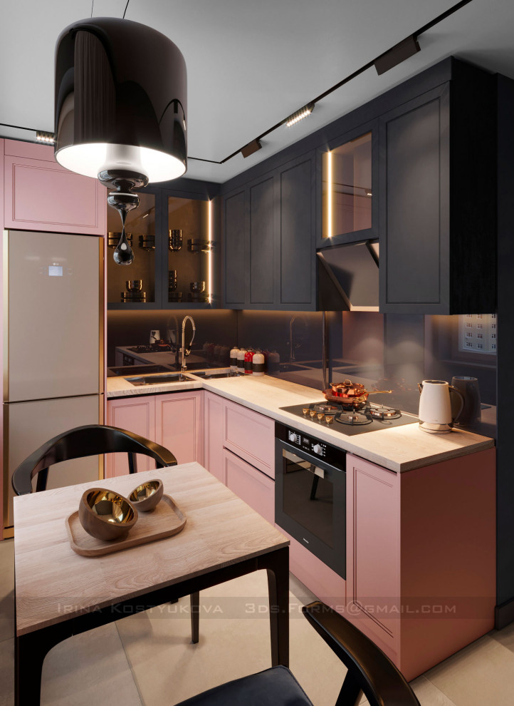 Современный стиль двухкомнатной квартиры в Боровлянах