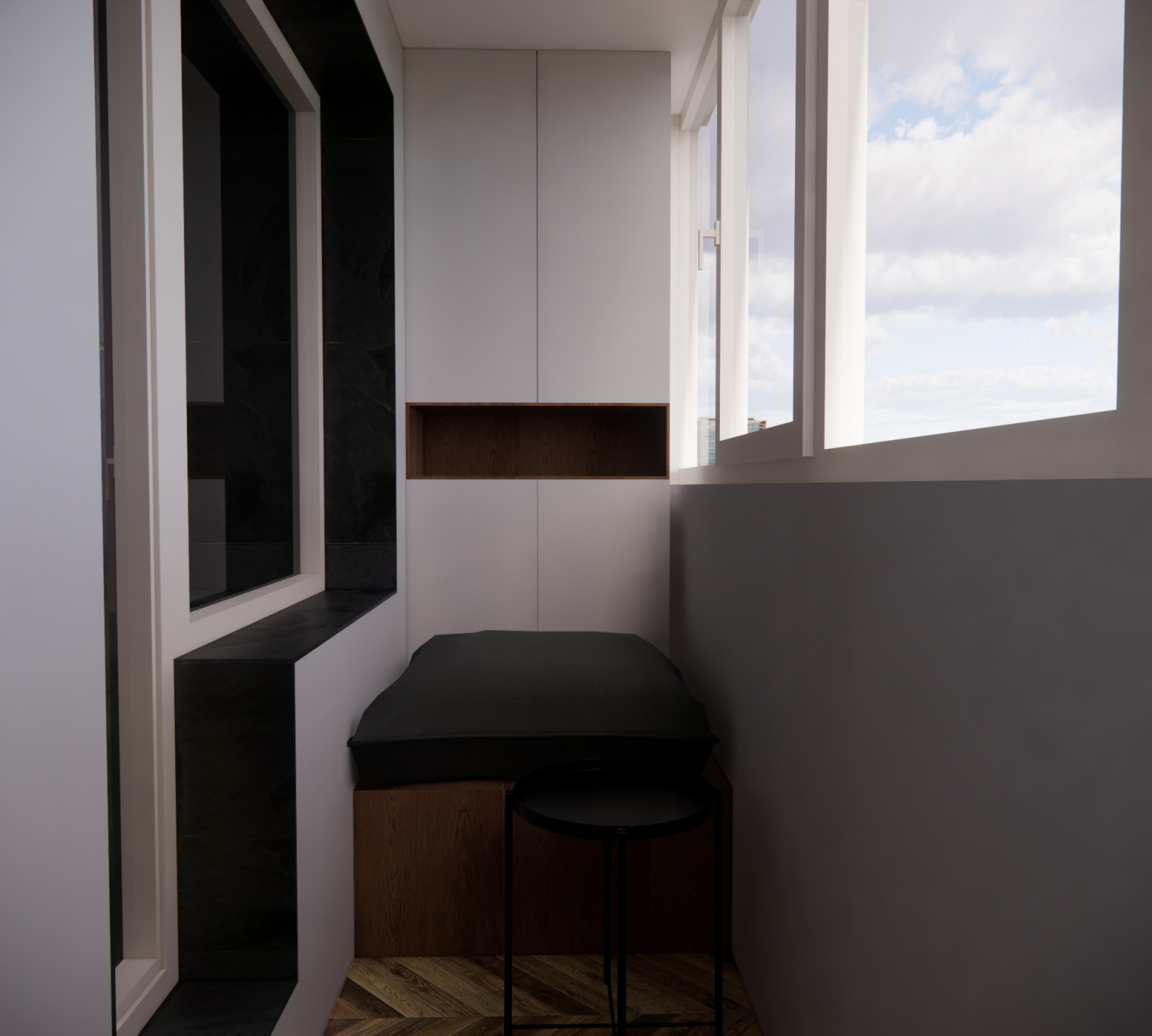 Минимализм в трёхкомнатной квартире