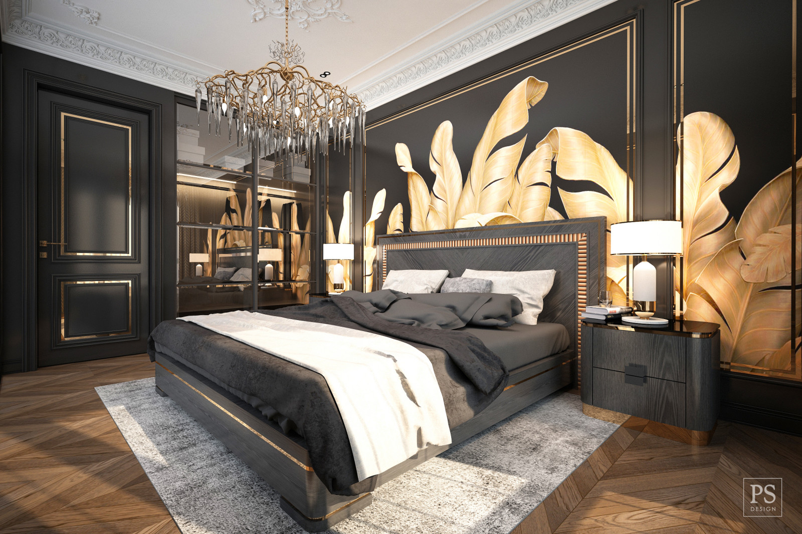 Интерьер квартиры в ЖК Бристоль