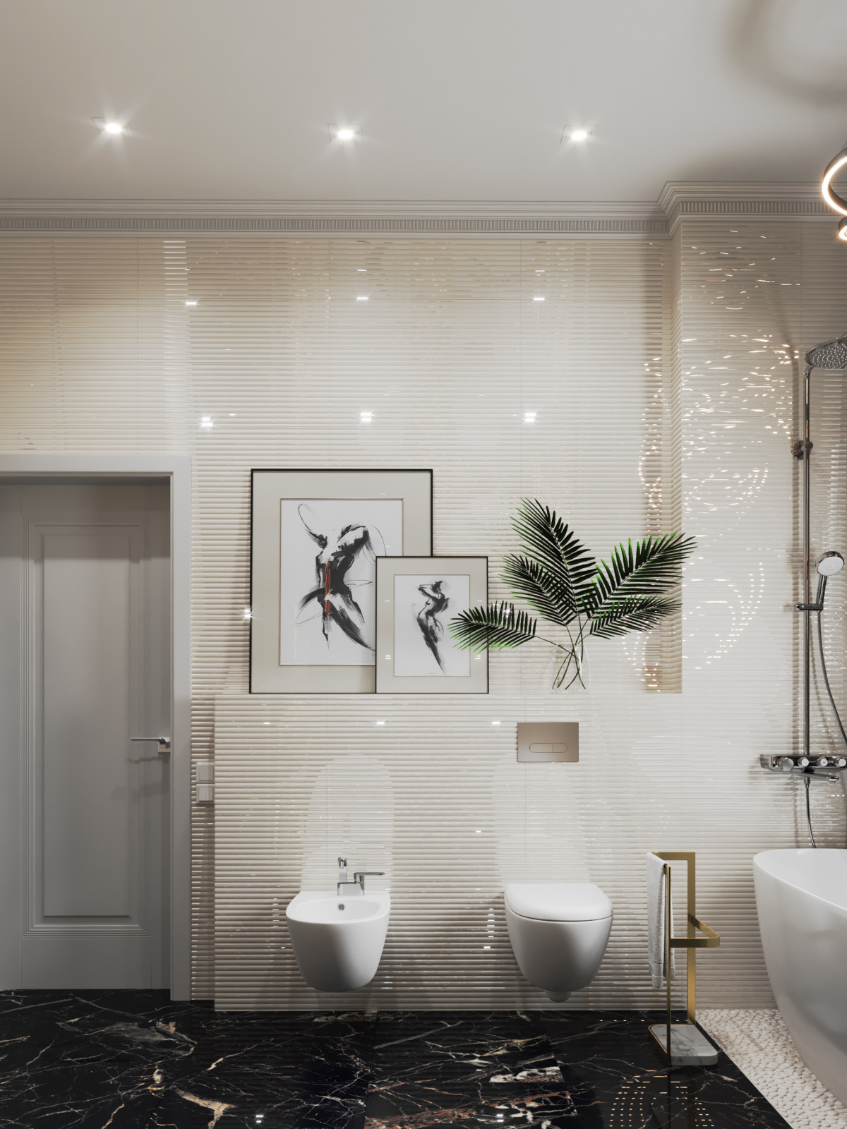 санузел в частном доме у моря