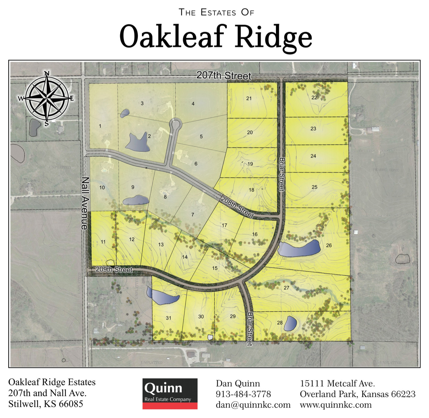 Oakleaf Ridge Estates Second Phase 207th and Nall Avenue For Sale